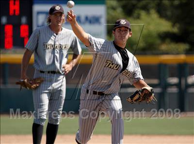 Thumbnail 2 in Buhach Colony vs. Jesuit (CIF SJS D1 Final - Game 3) photogallery.