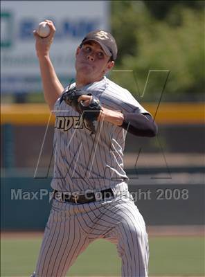 Thumbnail 3 in Buhach Colony vs. Jesuit (CIF SJS D1 Final - Game 3) photogallery.