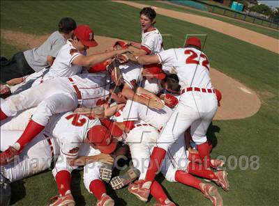 Thumbnail 3 in Buhach Colony vs. Jesuit (CIF SJS D1 Final - Game 3) photogallery.