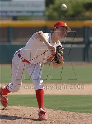 Thumbnail 2 in Buhach Colony vs. Jesuit (CIF SJS D1 Final - Game 3) photogallery.