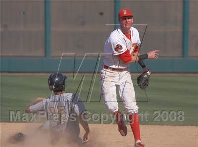 Thumbnail 2 in Buhach Colony vs. Jesuit (CIF SJS D1 Final - Game 3) photogallery.