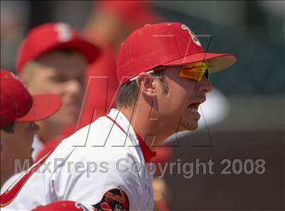 Thumbnail 3 in Buhach Colony vs. Jesuit (CIF SJS D1 Final - Game 3) photogallery.