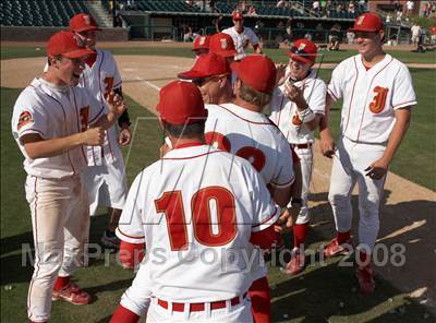 Thumbnail 3 in Buhach Colony vs. Jesuit (CIF SJS D1 Final - Game 3) photogallery.
