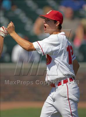 Thumbnail 1 in Buhach Colony vs. Jesuit (CIF SJS D1 Final - Game 3) photogallery.