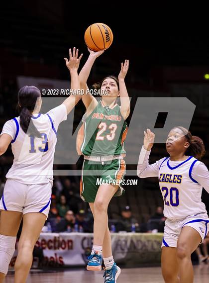 Thumbnail 3 in Porterville @ Bakersfield Christian (CIF CS DIII Championship) photogallery.