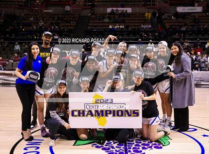 Thumbnail 1 in Porterville @ Bakersfield Christian (CIF CS DIII Championship) photogallery.