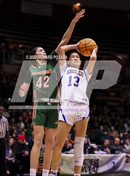 Thumbnail 2 in Porterville @ Bakersfield Christian (CIF CS DIII Championship) photogallery.