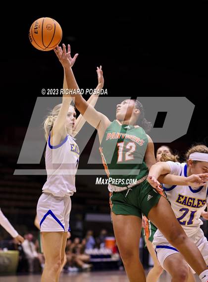 Thumbnail 1 in Porterville @ Bakersfield Christian (CIF CS DIII Championship) photogallery.