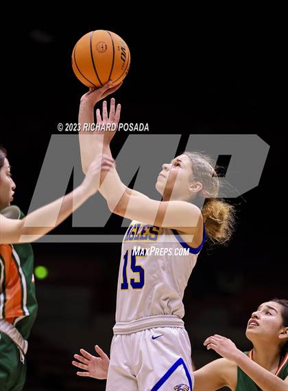 Thumbnail 3 in Porterville @ Bakersfield Christian (CIF CS DIII Championship) photogallery.