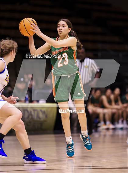 Thumbnail 3 in Porterville @ Bakersfield Christian (CIF CS DIII Championship) photogallery.
