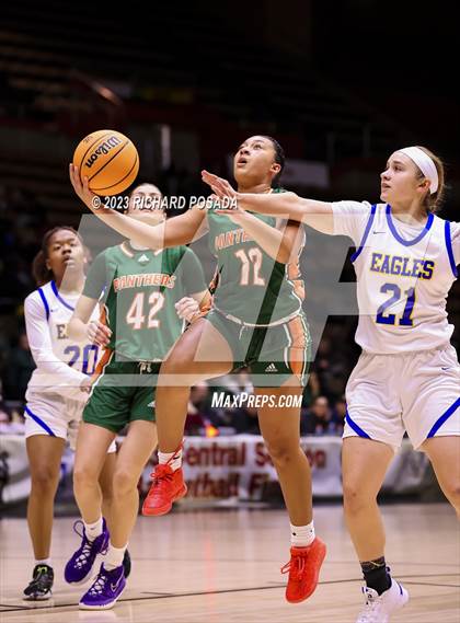Thumbnail 3 in Porterville @ Bakersfield Christian (CIF CS DIII Championship) photogallery.