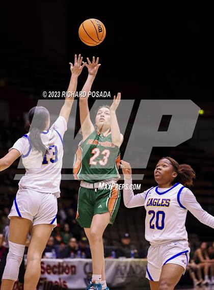Thumbnail 1 in Porterville @ Bakersfield Christian (CIF CS DIII Championship) photogallery.