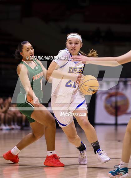 Thumbnail 2 in Porterville @ Bakersfield Christian (CIF CS DIII Championship) photogallery.