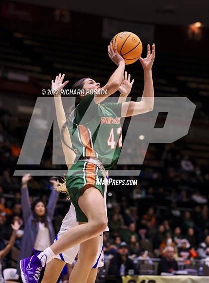 Thumbnail 2 in Porterville @ Bakersfield Christian (CIF CS DIII Championship) photogallery.