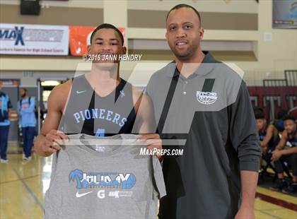 Thumbnail 3 in Dana Hills vs Canyon Springs (Rancho Mirage Holiday Invitational) photogallery.