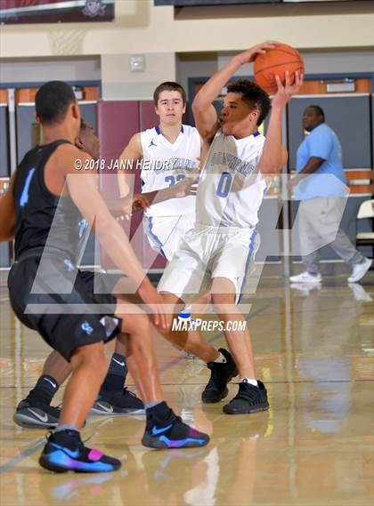 Thumbnail 2 in Dana Hills vs Canyon Springs (Rancho Mirage Holiday Invitational) photogallery.
