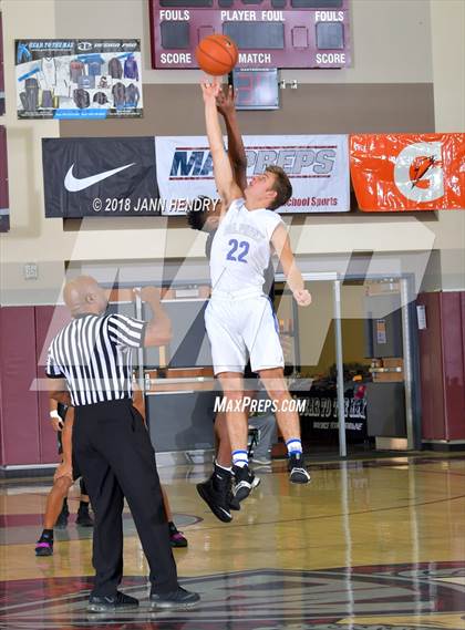 Thumbnail 1 in Dana Hills vs Canyon Springs (Rancho Mirage Holiday Invitational) photogallery.