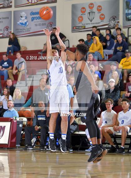 Thumbnail 1 in Dana Hills vs Canyon Springs (Rancho Mirage Holiday Invitational) photogallery.