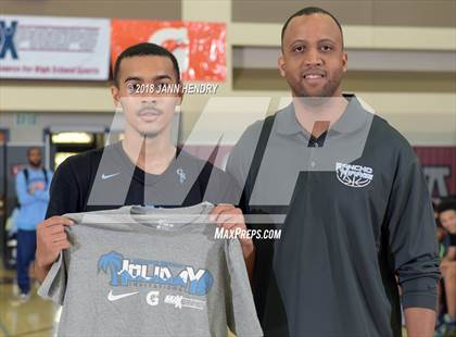 Thumbnail 1 in Dana Hills vs Canyon Springs (Rancho Mirage Holiday Invitational) photogallery.