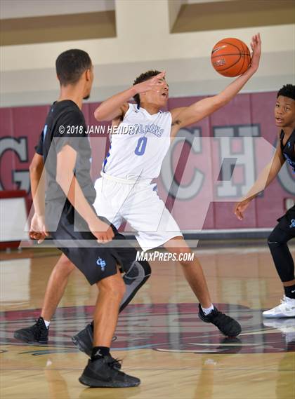 Thumbnail 3 in Dana Hills vs Canyon Springs (Rancho Mirage Holiday Invitational) photogallery.