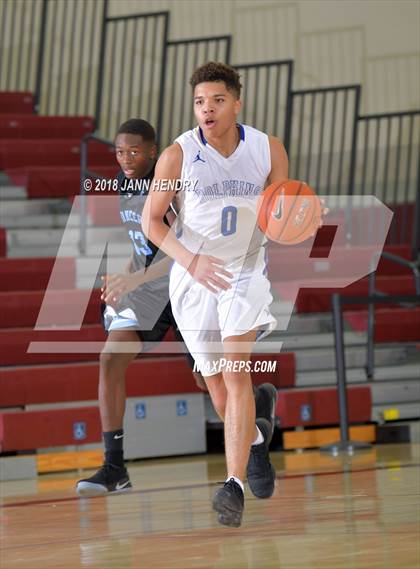 Thumbnail 2 in Dana Hills vs Canyon Springs (Rancho Mirage Holiday Invitational) photogallery.