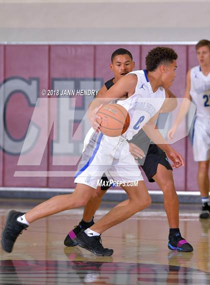 Thumbnail 2 in Dana Hills vs Canyon Springs (Rancho Mirage Holiday Invitational) photogallery.