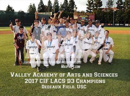 Thumbnail 1 in Valley Academy of Arts & Sciences vs. Sherman Oaks CES (CIF LACS D3 Final) photogallery.