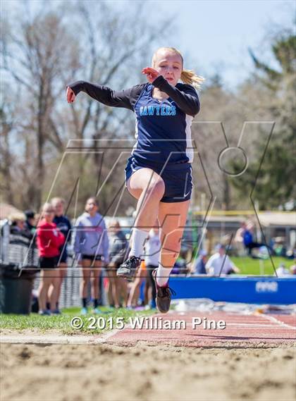 Thumbnail 1 in Kingston Tiger Relays (Girls Long & Triple Jump) photogallery.