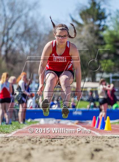 Thumbnail 3 in Kingston Tiger Relays (Girls Long & Triple Jump) photogallery.