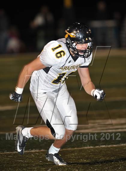 Thumbnail 1 in Arapahoe @ Valor Christian (CHSAA 5A Quarterfinal) photogallery.