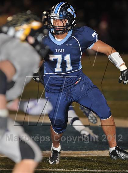 Thumbnail 3 in Arapahoe @ Valor Christian (CHSAA 5A Quarterfinal) photogallery.