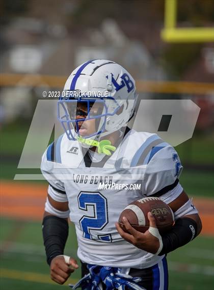 Thumbnail 2 in Long Beach vs Carey (NYSPHSAA Division II Round 1) photogallery.