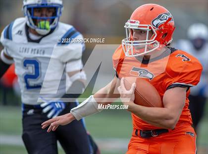 Thumbnail 2 in Long Beach vs Carey (NYSPHSAA Division II Round 1) photogallery.