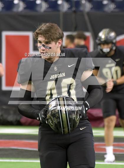 Thumbnail 1 in Jordan vs. Summer Creek (UIL 6A Division 2 Football Region 3 Regional) photogallery.