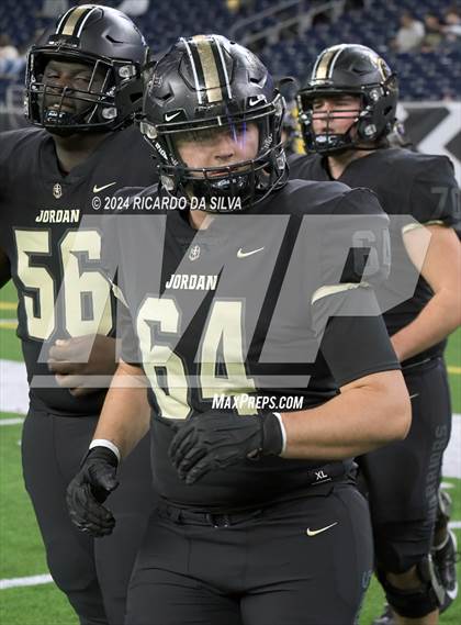 Thumbnail 3 in Jordan vs. Summer Creek (UIL 6A Division 2 Football Region 3 Regional) photogallery.