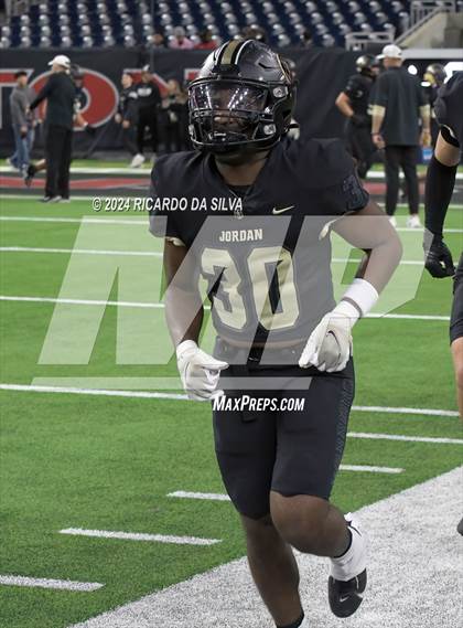 Thumbnail 3 in Jordan vs. Summer Creek (UIL 6A Division 2 Football Region 3 Regional) photogallery.