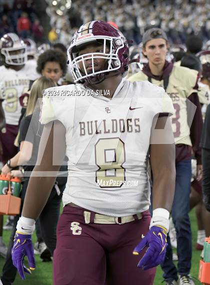 Thumbnail 3 in Jordan vs. Summer Creek (UIL 6A Division 2 Football Region 3 Regional) photogallery.