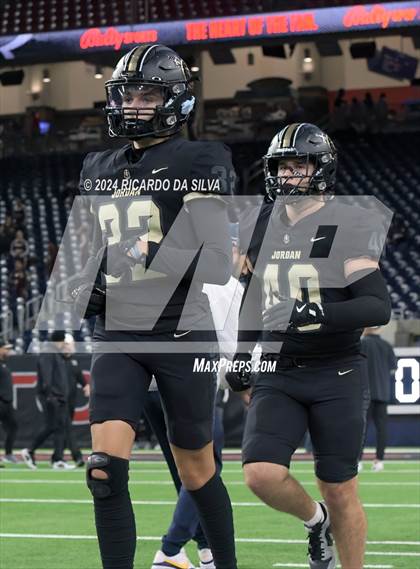 Thumbnail 1 in Jordan vs. Summer Creek (UIL 6A Division 2 Football Region 3 Regional) photogallery.