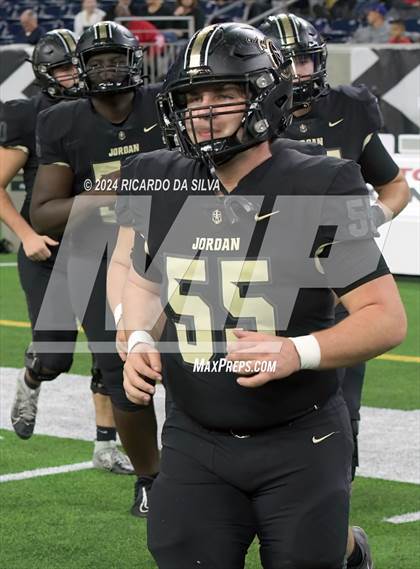 Thumbnail 1 in Jordan vs. Summer Creek (UIL 6A Division 2 Football Region 3 Regional) photogallery.