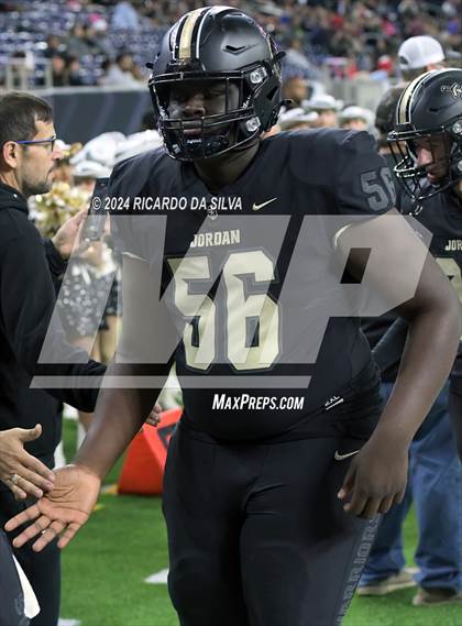 Thumbnail 1 in Jordan vs. Summer Creek (UIL 6A Division 2 Football Region 3 Regional) photogallery.