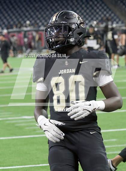 Thumbnail 2 in Jordan vs. Summer Creek (UIL 6A Division 2 Football Region 3 Regional) photogallery.