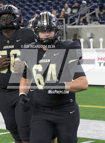 Thumbnail 2 in Jordan vs. Summer Creek (UIL 6A Division 2 Football Region 3 Regional) photogallery.