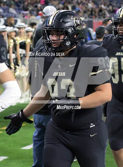 Thumbnail 1 in Jordan vs. Summer Creek (UIL 6A Division 2 Football Region 3 Regional) photogallery.