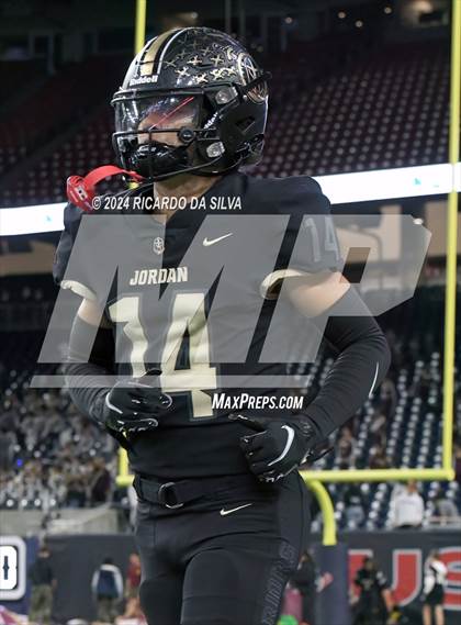 Thumbnail 1 in Jordan vs. Summer Creek (UIL 6A Division 2 Football Region 3 Regional) photogallery.