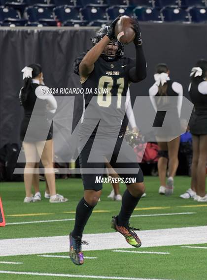 Thumbnail 2 in Jordan vs. Summer Creek (UIL 6A Division 2 Football Region 3 Regional) photogallery.