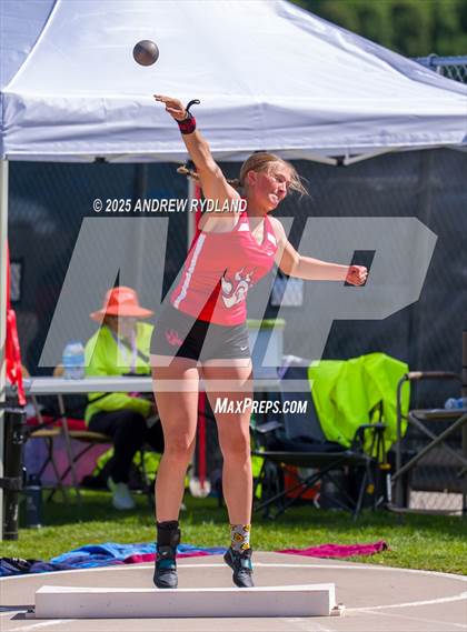 Thumbnail 3 in CHSAA 5A State Championships (Shotput Final) photogallery.