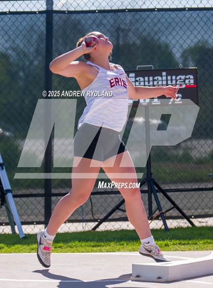 Thumbnail 3 in CHSAA 5A State Championships (Shotput Final) photogallery.