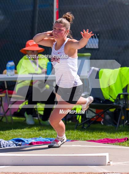Thumbnail 2 in CHSAA 5A State Championships (Shotput Final) photogallery.