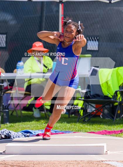 Thumbnail 2 in CHSAA 5A State Championships (Shotput Final) photogallery.