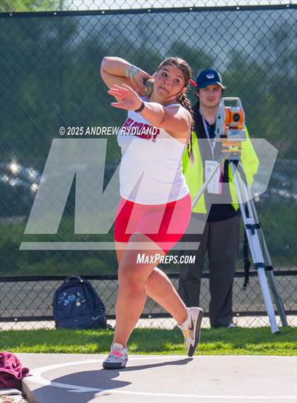 Thumbnail 2 in CHSAA 5A State Championships (Shotput Final) photogallery.